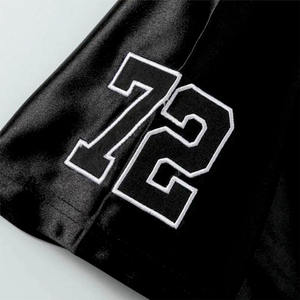 Jersey de Fútbol Americano Negro Personalizado de Moda 2026 con Diseño de Malla en los Hombros, Ropa Deportiva para Hombre, Fabricante Mayorista OEM de EE. UU. - Product Image 5