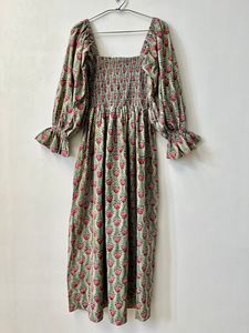 Femmes sans bretelles lin Maxi robe été Boho ceinturé col en v décontracté Sexy robe de soirée dames plage vacances robe d'été convient aux vacances - Product Image 2