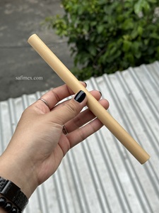 Reusable Drinking <b>Straws</b> Eco-Friendly <b>Bamboo</b> <b>Straws</b> with Customized Logo Handmade 20cm Wholesale Export From Vietnam - Product Image 4