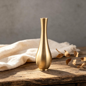Vase décoratif en fer forgé, fait main, porte-fleurs de qualité supérieure, durable, léger, résistant à la rouille, moderne, pour la maison, le bureau, l'hôtel - Product Image 4