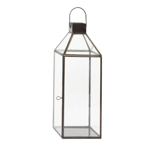 Faroles de Vela de Acero Inoxidable Hechos a Mano con Vidrio Transparente para Decoración del Hogar, Faroles de Mesa y de Piso - Product Image 6