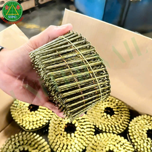 Clavos en Espiral de 1-3/4 Pulgadas con Cabeza de Tornillo y Vástago de Acero para Pistolas de Clavos, Instalación Rápida, Agarre Fuerte para Estructuras y Paletas |   Clavo en rollo - Product Image 6