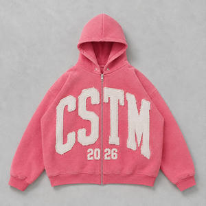 เสื้อฮู้ดดี้ OEM ทรงคลาสสิก เรียบหรู น้ำหนักมาก สไตล์สตรีทแวร์ ราคาโรงงาน - Product Image 5