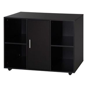 Black <b>File</b> Cabinet <b>Storage</b> Unit - Product Image 6