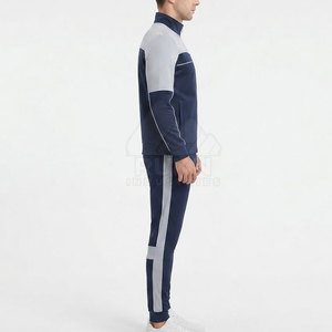 Nuevo Conjunto Deportivo Ecológico para Hombre, Chaqueta Deportiva con Cordón Ajustable, Pantalones Deportivos, Ropa Deportiva Personalizada para Equipos - Product Image 4