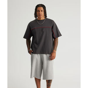 Camisetas de Moda Urbana con Logotipo Personalizado para Hombre, Camisetas de Algodón Lisas Extra Grandes Unisex al por Mayor, Camiseta de Manga Raglán Lisa para Hombre OEM - Product Image 2