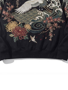 Sweat à capuche personnalisé brodé, 100 % coton épais, coupe oversize, en molleton bouclette, style streetwear, vierge, vente en gros OEM ODM - Product Image 6