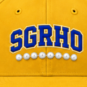 หมวกแก๊ปปักโลโก้ Sigma Gamma Rho สำหรับสตรี  แบบ Snapback ปรับขนาดได้ ทรง Flat Bill สไตล์ลำลอง ขายส่ง - Product Image 6