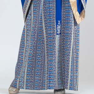 Vestido Abaya Thobe Elegante para Mujer, Estilo Oriental Modesto, Material Viscosa, Diseño con Cuentas, Corte Holgado para Ramadán y Eid - Product Image 4