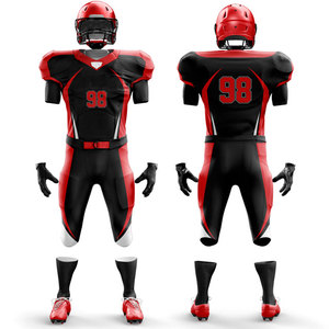 Maillot de football américain OEM 2026 pour hommes, à manches courtes, avec pantalon rembourré, uniforme d'équipe de rugby - Product Image 4