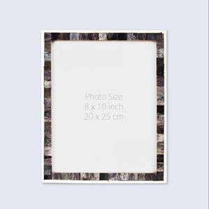 กรอบรูปไม้ฝังกระดูก งานฝีมือทำมือ กรอบตกแต่ง - Product Image 1