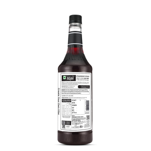 Mojee Strawberry Flavoured Syrup 1L Premium in Bottle for Mocktails - Product Image 2