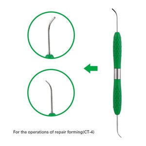 Juego de 3 Instrumentos Manuales para Restauración Estética Dental con Resina Compuesta, Cuchillo para Resina, Herramienta de Modelado Plástico, Certificación CE Clase II - Product Image 4