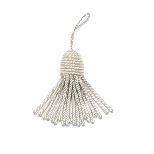 Servicio OEM Borlas de alambre de plata al por mayor, borlas largas con flecos, borlas decorativas para ribetes - Product Image 1