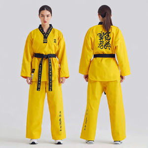 Uniforme de Taekwondo y Boxeo al por Mayor para Mujer, 100% Algodón Poliéster, Traje de Entrenamiento para Luchadoras, Uniformes de MMA y Taekwondo para Damas - Product Image 5