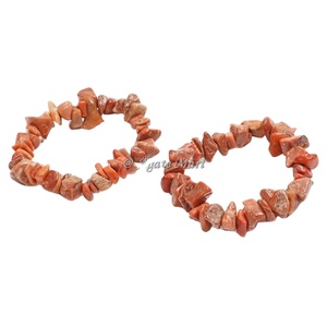 Pulsera de cristal de jaspe rojo de alta calidad, piedra Natural tallada, regalo de negocios, accesorio de Feng Shui, nueva estrella, piedra preciosa, amor - Product Image 4