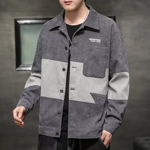 Men's <b>Winter</b> Bomber <b>Jacket</b> Stand Collar Zipper <b>Waterproof</b> Windproof Breathable Casual Loose Fit - Product Image 5