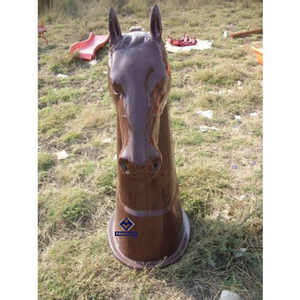 Contenedor de Basura Decorativo para Exteriores con Forma de Cabeza de Caballo, de Fibra de Vidrio, Elegante, Color Azul, 2026 - Product Image 2