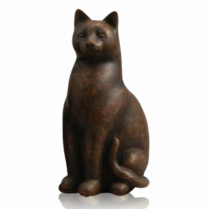 Urne funéraire pour animaux de compagnie en aluminium de grande capacité, avec un aspect classique et une fermeture sécurisée pour les cendres des animaux bien-aimés - Product Image 5