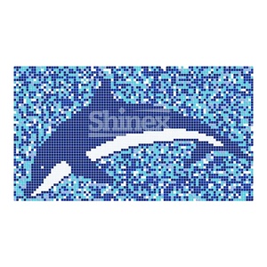 Azulejos de Piscina Brillantes de Alta Calidad, Resistentes al Ácido, Antideslizantes, de 10 mm de Grosor, para Piscinas Interiores y Exteriores, con Cobertura Uniforme - Product Image 5