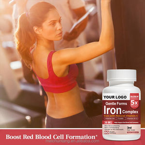 OEM/ODM веганские капсулы с добавками железа, Витаминная поддержка для крови, энергии, анемии, кальция, цинка, селена, порошок, таблетки для - Product Image 5