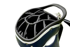 Sac de golf pliable personnalisé en cuir PU super léger, imperméable, pour chariot de golf, unisexe, durable, séchage rapide - Product Image 4