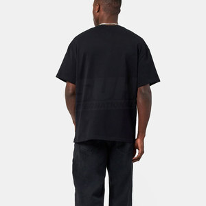 Camisas de Hombre con Pedrería de Primera Calidad, 100% Algodón, Contraste de Color, Transpirables, Ecológicas, de Secado Rápido, Diseño Personalizado, Corte Holgado - Product Image 2