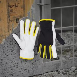 Gants de sécurité en cuir confortables, résistants à l'usure, en tissu tricoté en peau de mouton, résistants au froid, antistatiques, antidérapants, respirants et anti-épines - Product Image 6