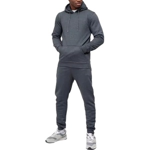 Men's Streetwear 100% Cotton <b>Tracksuits</b> For Men Quick dry Customized Logo Running Outdoor Jogging Set Lightweight - Product Image 1