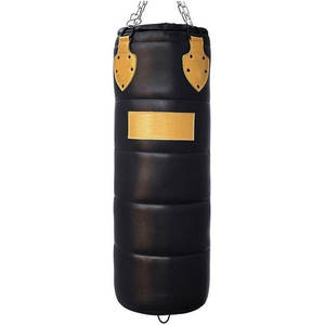 Professional Heavy Punching <b>Bag</b> High Quality Leather Chain Sands Pakistan Made Boxing Kickboxing <b>Training</b> <b>Bag</b> (Customizable) - Product Image 1