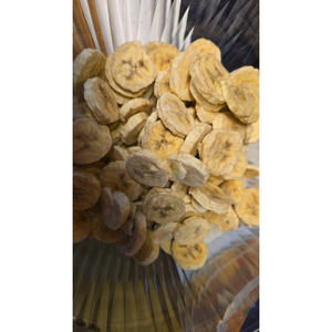 Chips de banane lyophilisées de haute qualité, collation sucrée aux fruits tropicaux, tranches rondes de banane FD, emballées en vrac - Product Image 2