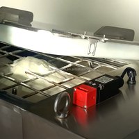 Mélangeur horizontal en acier inoxydable de 40 L pour tomates, poivrons, coriandre, produits chimiques et poudres, mélangeur industriel