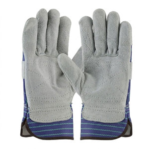 Gants de travail de sécurité en cuir de vachette de qualité supérieure pour la construction et les travaux industriels résistants à la chaleur - Product Image 5
