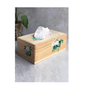 Latest Laser Cut Wooden Tissue Box Holder For Homes Office & Car Use Chic Napkin Box Dispenser For <b>Aesthetic</b> Homedecor Accessory - Product Image 4