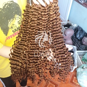 Cheveux humains vierges Remy vietnamiens 100% naturels, rebondissants, double trame, pour toutes les couleurs, qualité supérieure - Product Image 4