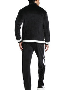 ชุดวอร์มกำมะหยี่พิมพ์ลายตามสั่ง ไซส์พลัส คุณภาพสูง เนื้อผ้ากำมะหยี่ ป้องกันการเป็นขุย ชุดวอร์มกำมะหยี่ผ้าฝ้าย 100% - Product Image 2