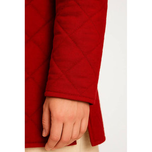 Gambeson matelassé rouge médiéval, veste rembourrée, costume historique, reconstitution historique, manteau rembourré en coton pour femmes - Product Image 5