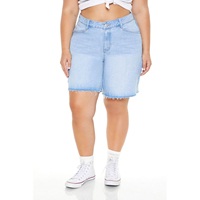 Promo Musim Dingin Celana Denim Wanita Model Overall Sobek Berlubang Warna Biru Distressed Potongan Pinggang Sedang 100% Katun Grosir Pabrik
