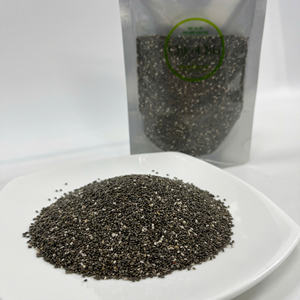 Graines de chia brutes du Vietnam cultivées avec des pratiques agricoles biologiques Superfood naturel pour le bien-être approvisionnement en vrac riche en fibres et en oméga 3 - Product Image 1