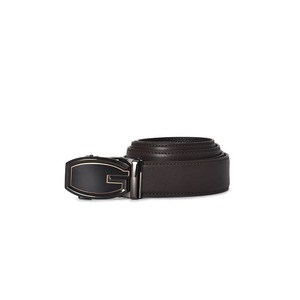 Cinturón de Cuero para Hombre, Estilo Casual de Negocios, Primera Capa de Piel de Vaca, Hebilla Automática de Aleación, Fabricación al por Mayor - Product Image 4