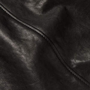 Chaqueta de Cuero 100% Personalizada, Último Diseño, Estilo Urbano Moderno con Mangas Largas de Lona y Cremallera Frontal con Logotipo - Product Image 4