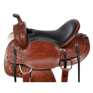 Silla de Montar para Caballo al por Mayor, Diseño Personalizado, Logotipo, Cuero, Silla de Montar Occidental, Color Personalizado, Se Acepta OEM, Hecho en Pakistán - Product Image 5