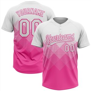 Uniforme de softball personnalisé avec nom et numéro d'équipe, sublimation, respirant, imprimé, style hip-hop, pour hommes, femmes, adultes, baseball - Product Image 5