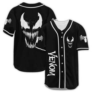 Camiseta de Béisbol y Sóftbol para Hombre, Color Verde Lima, Cuello en V, Manga Corta, Sublimada, 100% Poliéster, 240g, Uniforme de Equipo Personalizado - Product Image 1