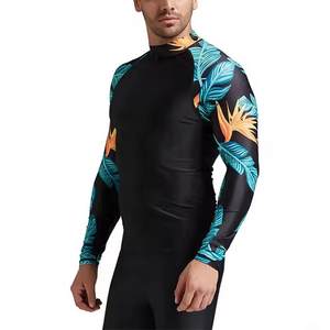 Camiseta de Compresión Unisex de Manga Larga con Protección UV, Sublimada, Transpirable, de Poliéster/Nailon para Adultos - Product Image 2