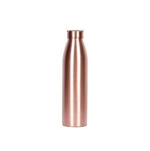 Bouteille d'eau en cuivre pur imprimée à la main, en gros, pour l'entraînement, le sport, le camping, bouteilles d'eau anti-fuite - Product Image 3