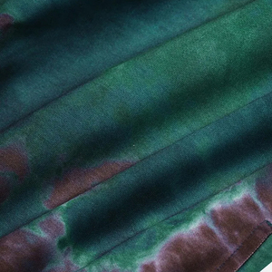 Shorts décontractés tie-dye pour hommes 100 % coton légers avec taille élastique et cordon de serrage, idéaux pour l'été et la plage, bas de pyjama respirants pour hommes - Product Image 5