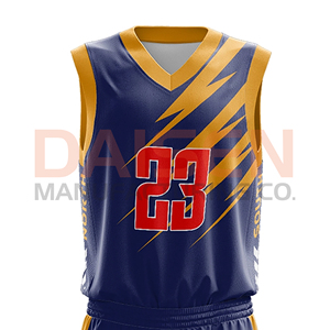 Conjunto de Uniforme de Baloncesto con Logotipo Personalizado, 100% Poliéster, Ligero, Transpirable, Jersey y Pantalones Cortos Deportivos de Primera Calidad - Product Image 6