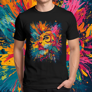เสื้อยืดคอกลมผู้ชายผ้าฝ้าย 100% แบบลำลองสั่งทำพิเศษแขนสั้น - Product Image 4