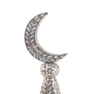 Adorno de Luna Creciente de Nácar al por Mayor, Soporte Decorativo Islámico para el Hogar, Regalo de Ramadán y Eid - Product Image 3